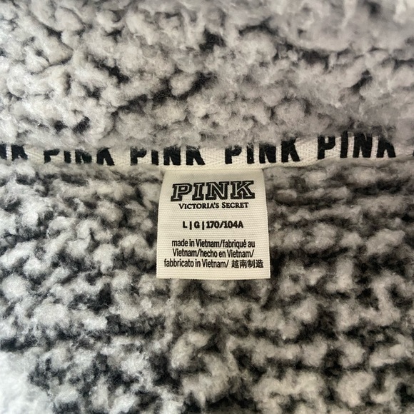 🔸 VS Pink 🔸 oversized sherpa sweater - Picture 4 of 7